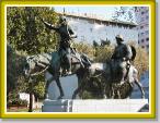 0078 Madrid - Plaza de Espana - Don Chisciotte e Sancho Panza